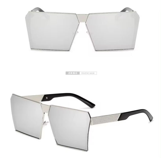 Luxury Sunglasses Women Brand Designer Female Sunglass Vintage Rimless Sun Glasses for Women Men Sunglass Mirror