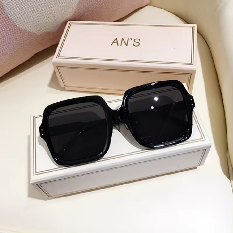 Square Sunglasses Women 2021 Retro Brand Gradient Oversized Men Sun Glasses Outdoors UV400 Big Frames Sunglass Ladies